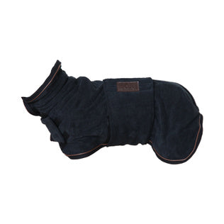 The Kentucky Dog Coat Towel comes very handy to dry your dog after a bath or a rainy walk. The dog cot is made of 100% microfiber polyester which helps absorb humidity faster. This coat features three hook and loop closures for the neck, belly, and front.