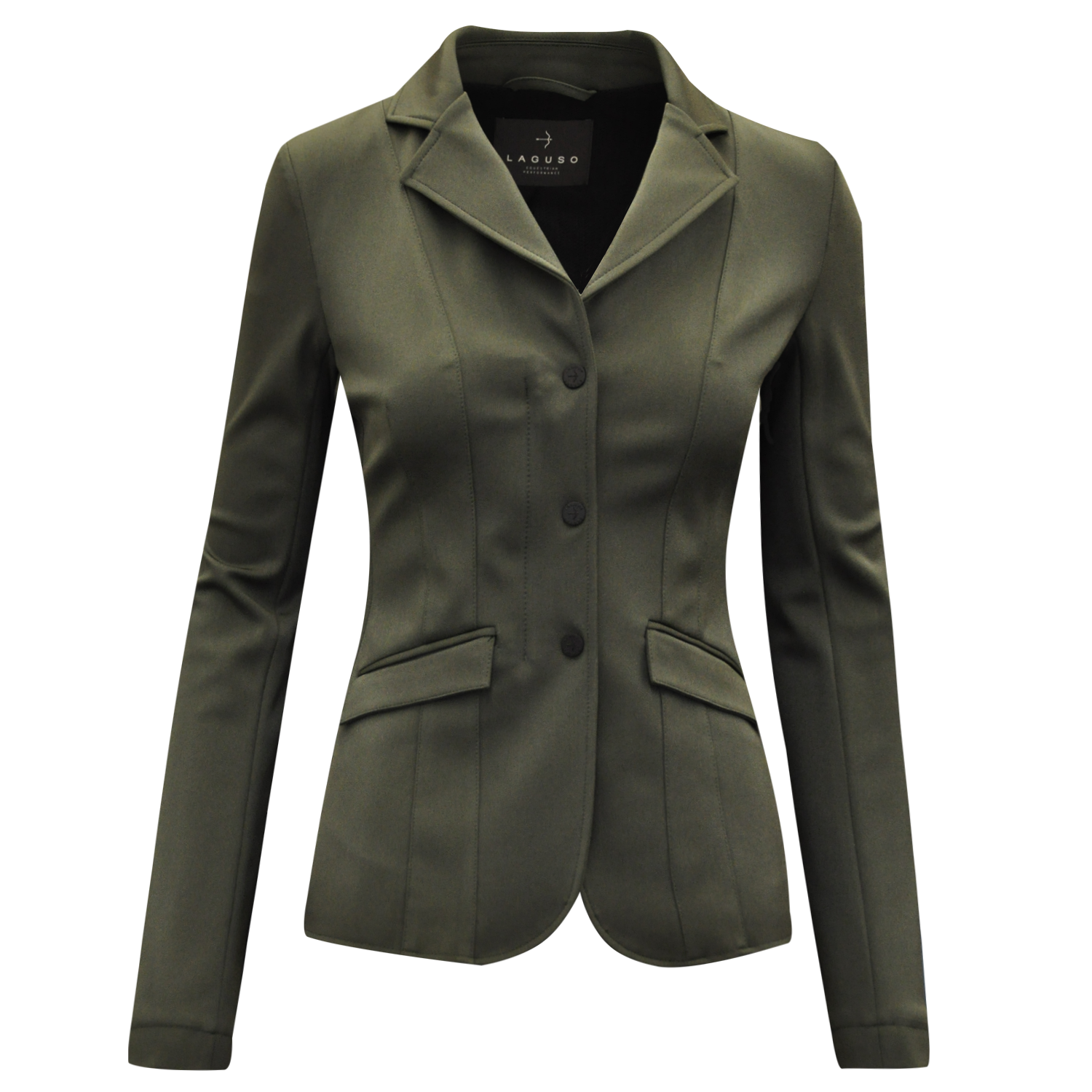 The Laguso Jane Tech Jacket jacket is made from a bi stretch jersey fabric for maximum movement and comfort. The streamline slim fit makes these jackets very flattering . The mesh lining aids the breathability without loosing style. The jacket has a front zip fastening and snap cover buttons. The iconic Laguso label on the back finishes the look. easy Care. Machine Washable at 30’. Do not tumble dry.