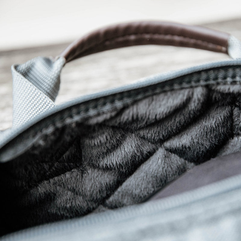 The Kentucky Horsewear luxury riding helmet bag is the perfect way to store your riding hat. the hat bag is lined with Kentucky’s gorgeous soft faux fur lining, the helmet bag will protect your riding helmet from scratches and scuffs. the hat lag is part of the Kentucky horse wear range which includes a boot bag and bridle bag, the hat bag is a perfect addition to add to your collection.