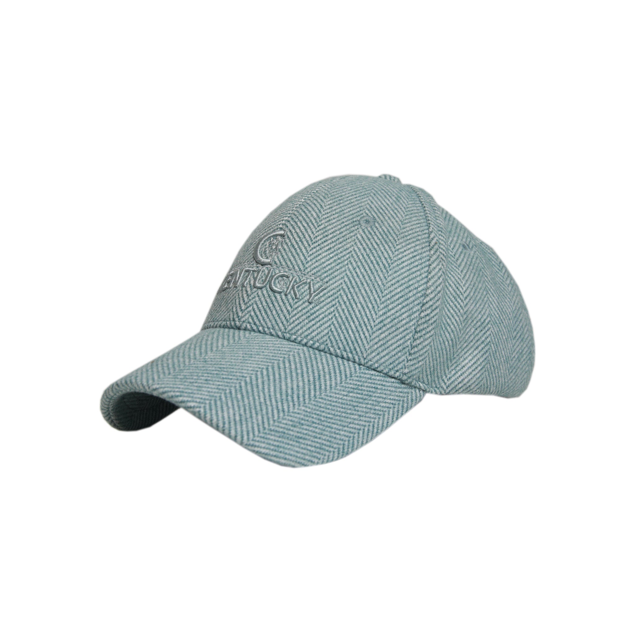 The herringbone wool Kentucky cap is perfect accompaniment to any outfit. Self coloured Kentucky logo and fully adjustable.