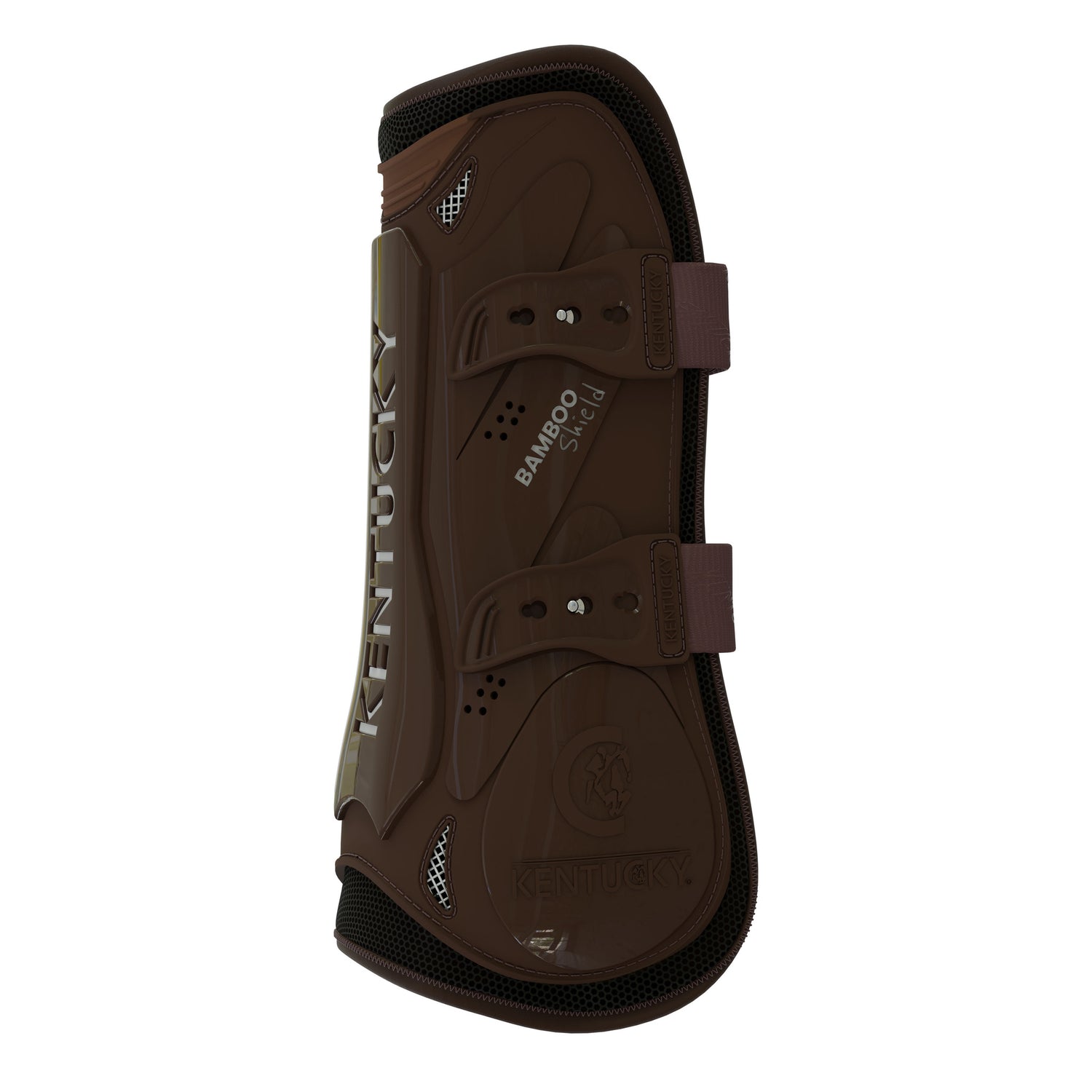 Kentucky Vegan Sheepskin Tendon Boots Bamboo Shield with Elastic fastenings are now available following years of research and development. The Kentucky Bamboo Sheild Supersedes the already very popular Kentucky Sheepskin Tendon Boot.  The new advanced Technology Bamboo Shield provides the ultimate protection to the tendon area, if your horse should over reach higher up the leg.