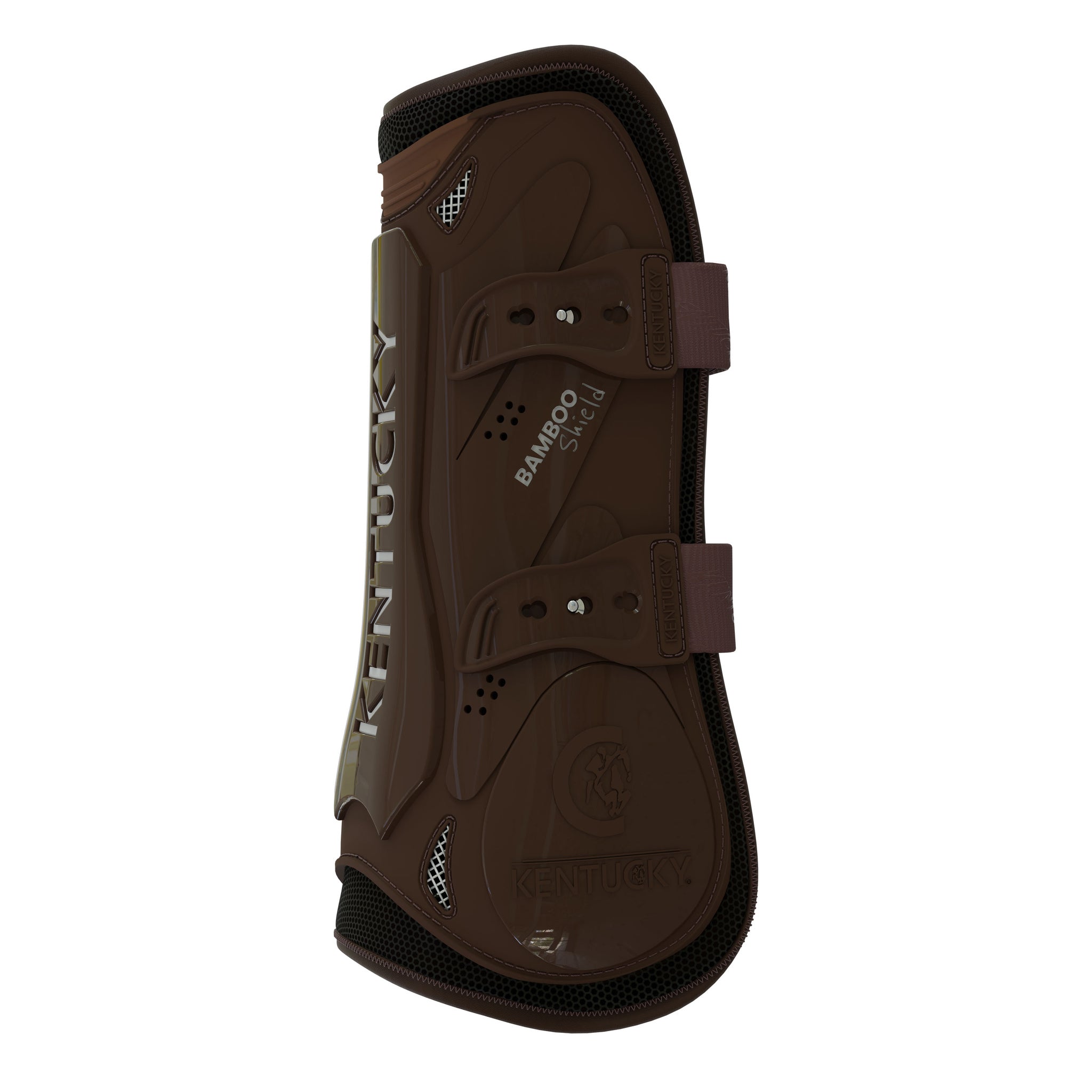 Kentucky Vegan Sheepskin Tendon Boots Bamboo Shield with Elastic fastenings are now available following years of research and development. The Kentucky Bamboo Sheild Supersedes the already very popular Kentucky Sheepskin Tendon Boot. The new advanced Technology Bamboo Shield provides the ultimate protection to the tendon area, if your horse should over reach higher up the leg.