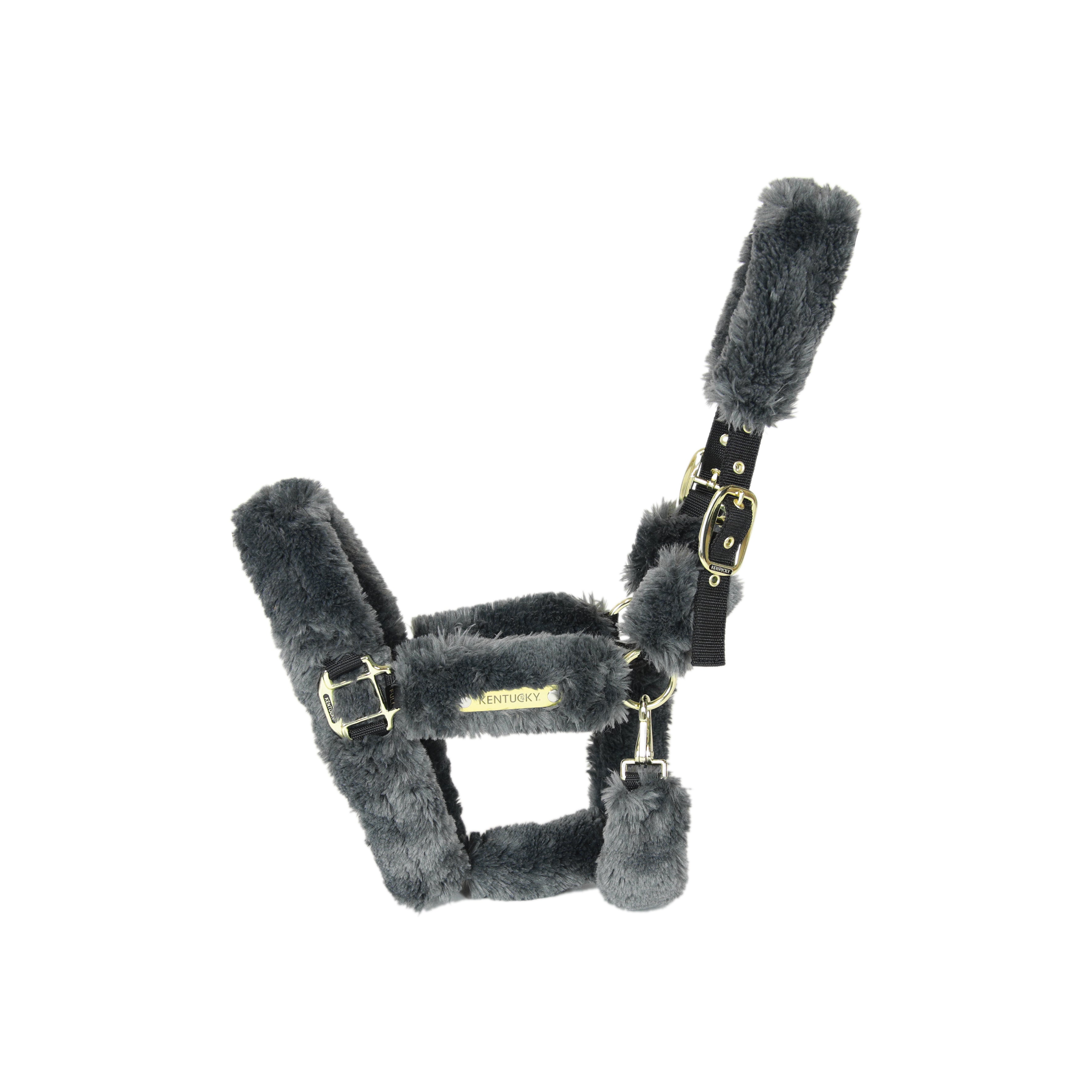The Kentucky Horsewear Sheepskin Shipping Halter is an extremely soft and comfortable halter mainly used during transportation.
