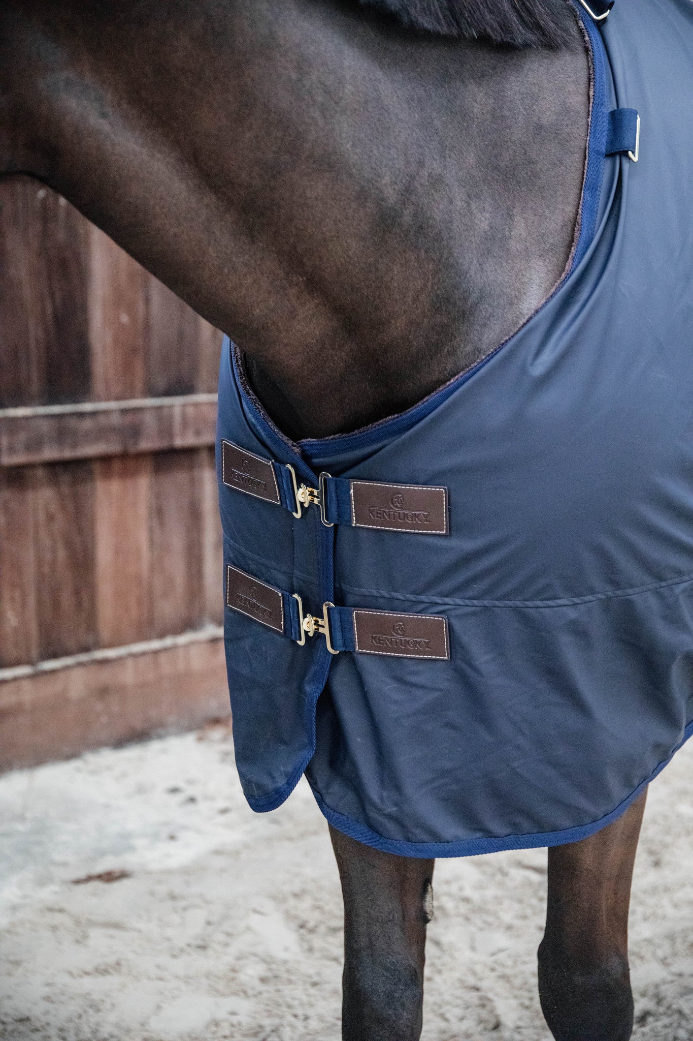 Kentucky Hurricane Turnout Rug All Weather The Kentucky Horsewear, the Turnout Rug Hurricane is a unique new product which features a unique water blocking outer layer for in the field or paddock. Super versatile and hard wearing, the rug will be a reliable product able to guarantee to keep you horse dry in wet weather, even in the heaviest of rain fall. For extreme use in colder climates, we would not advise this turnout rub to be used over a temperature of 10 degrees Celsius.