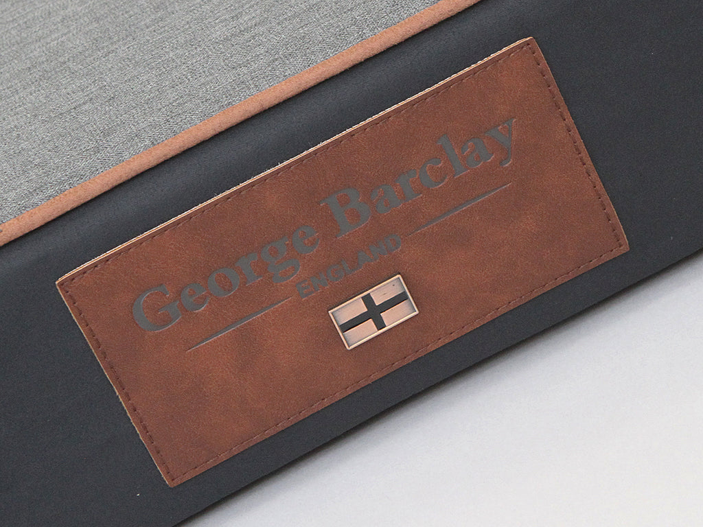 George Barclay Beckley Large Dog Mattress - Midnight/Dove