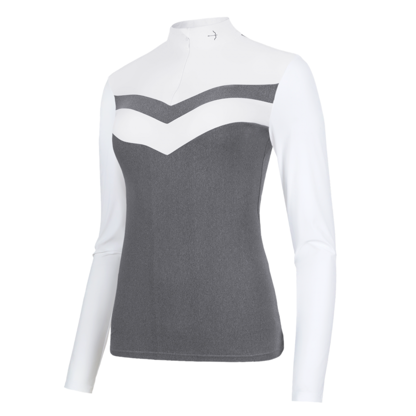 Reduced! Laguso Vivian Grey Marl Show Shirt