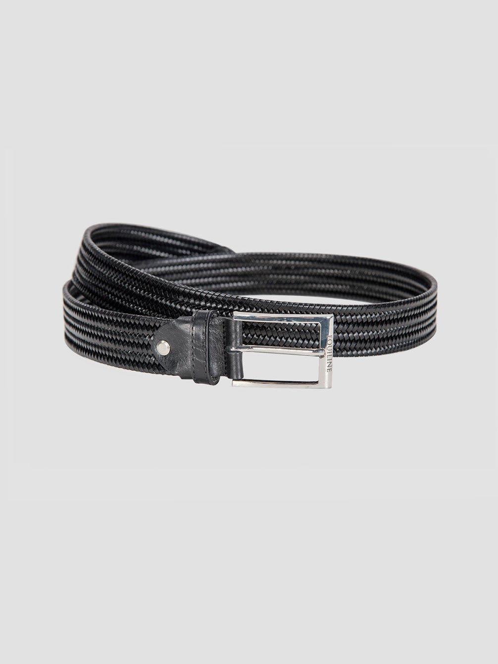 Equiline Unisex Leather Elastic Belt