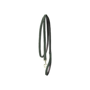 The Kentucky Plaited Nylon Dog lead is made of artificial leather on the back and the buckle / end (100% animal and vegan friendly) and has a nylon braided design on the face.