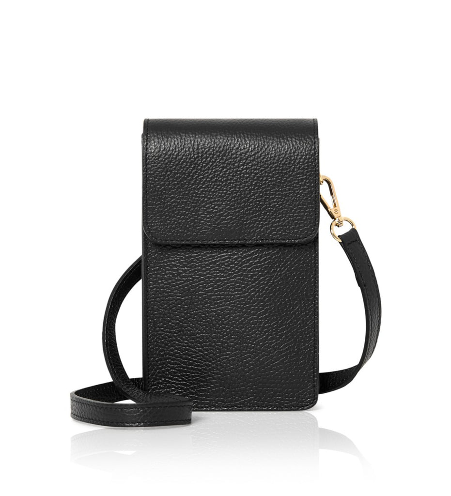 Leather Portrait cross over bag