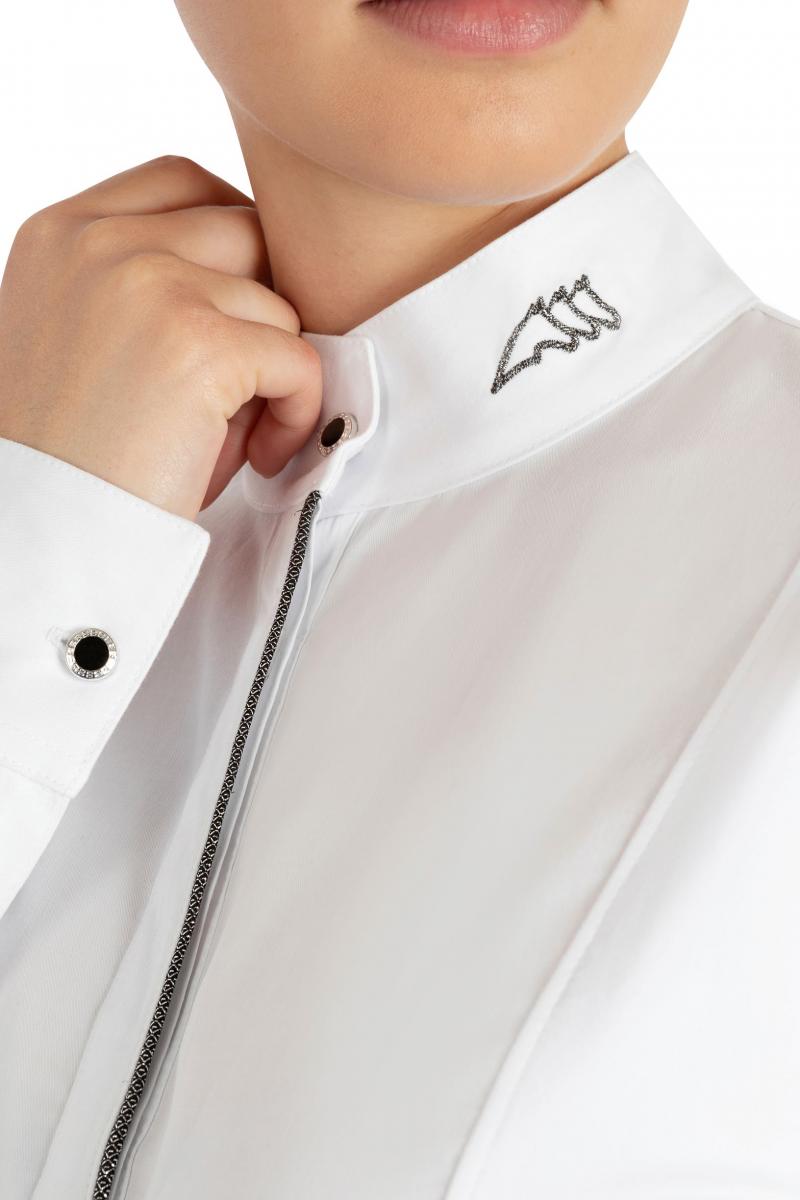 Reduced! Equiline White Genieg Show Shirt