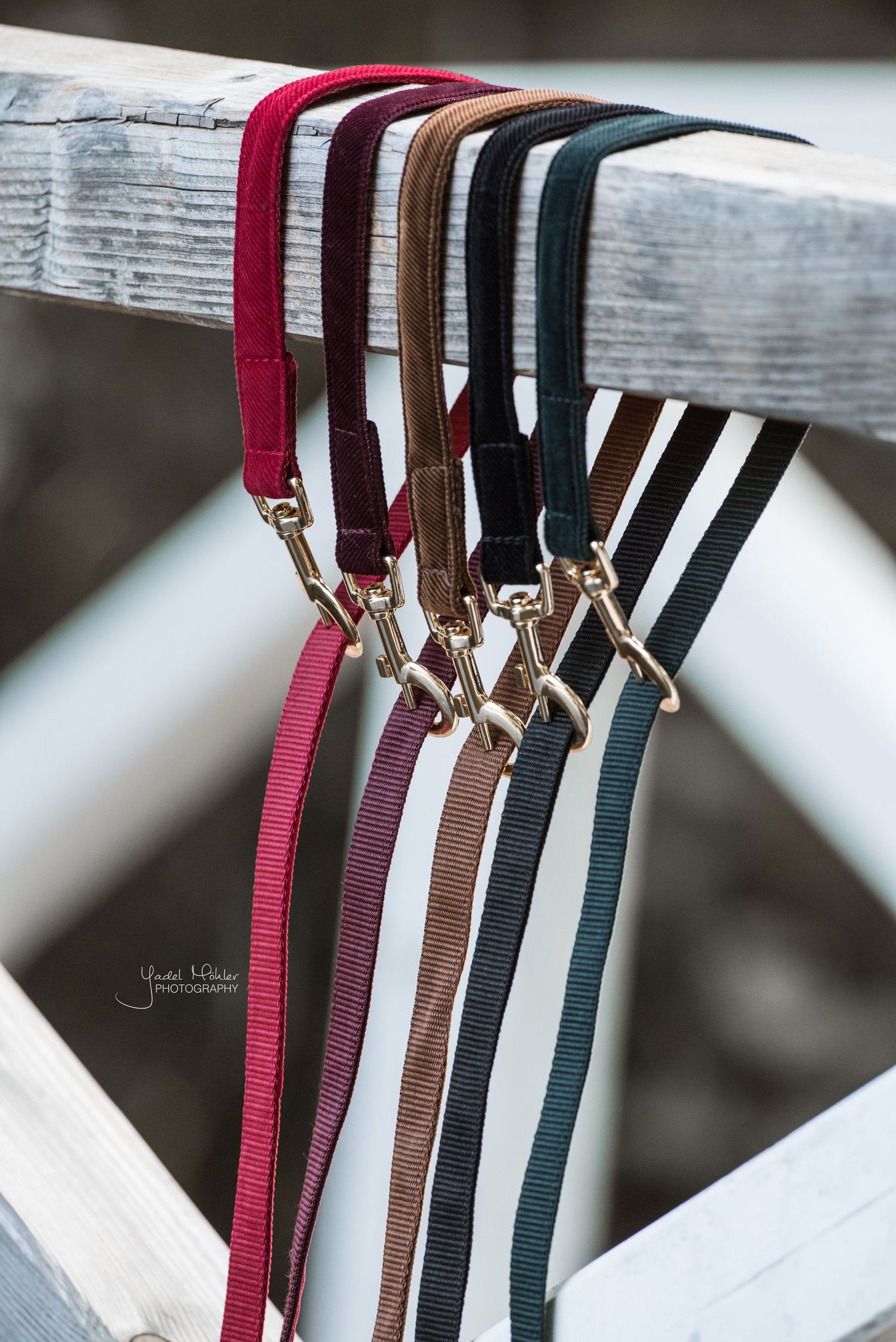 The Kentucky Corduroy lead. Give your dog the luxury it deserves. The lead is made from a super soft baby cord and lined with nylon for extra strength and durability. The lead features the gold Kentucky logo clasp and gold dog tag to engrave your details.