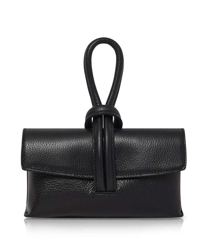 Leather Loop Wrist Bag