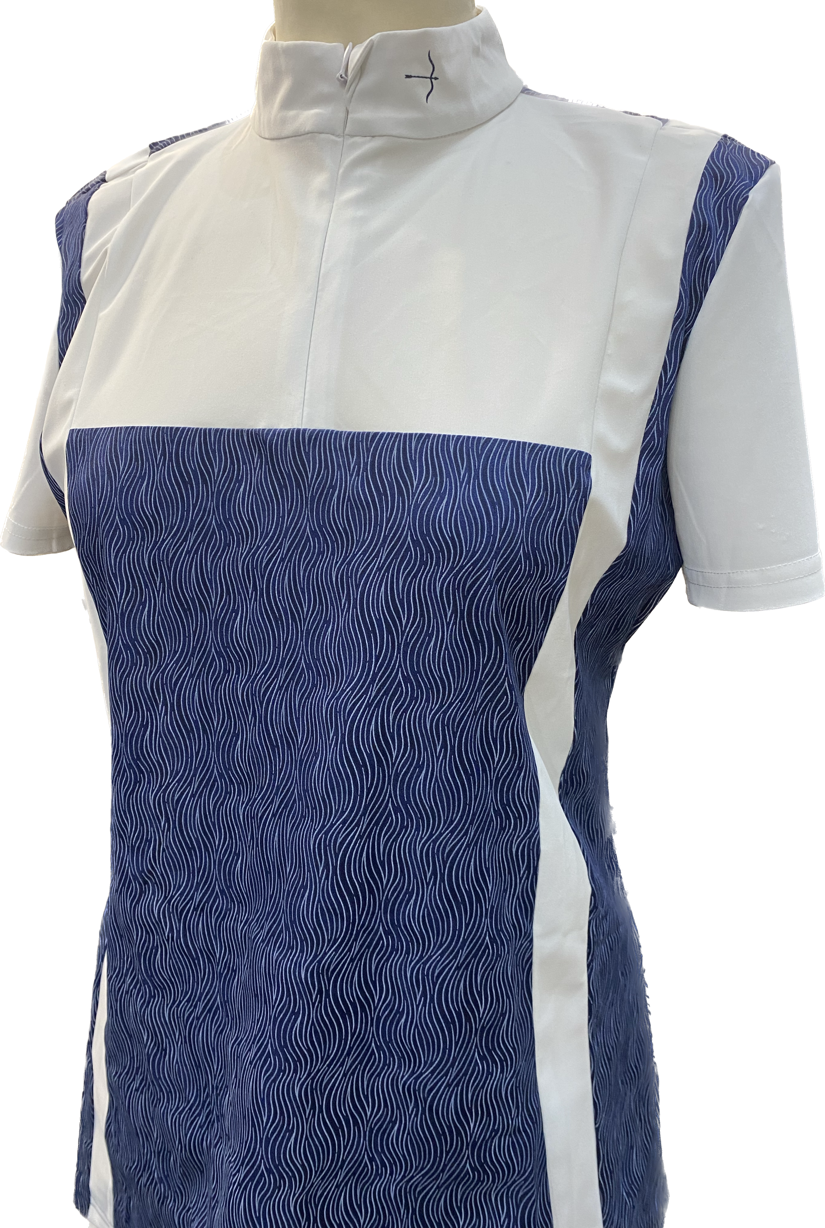 Reduced! Laguso Nicky Navy Slice S/S Show Shirt