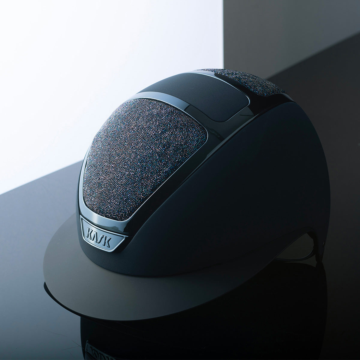 Kask Lady Star Crystals Midnight Riding Hat