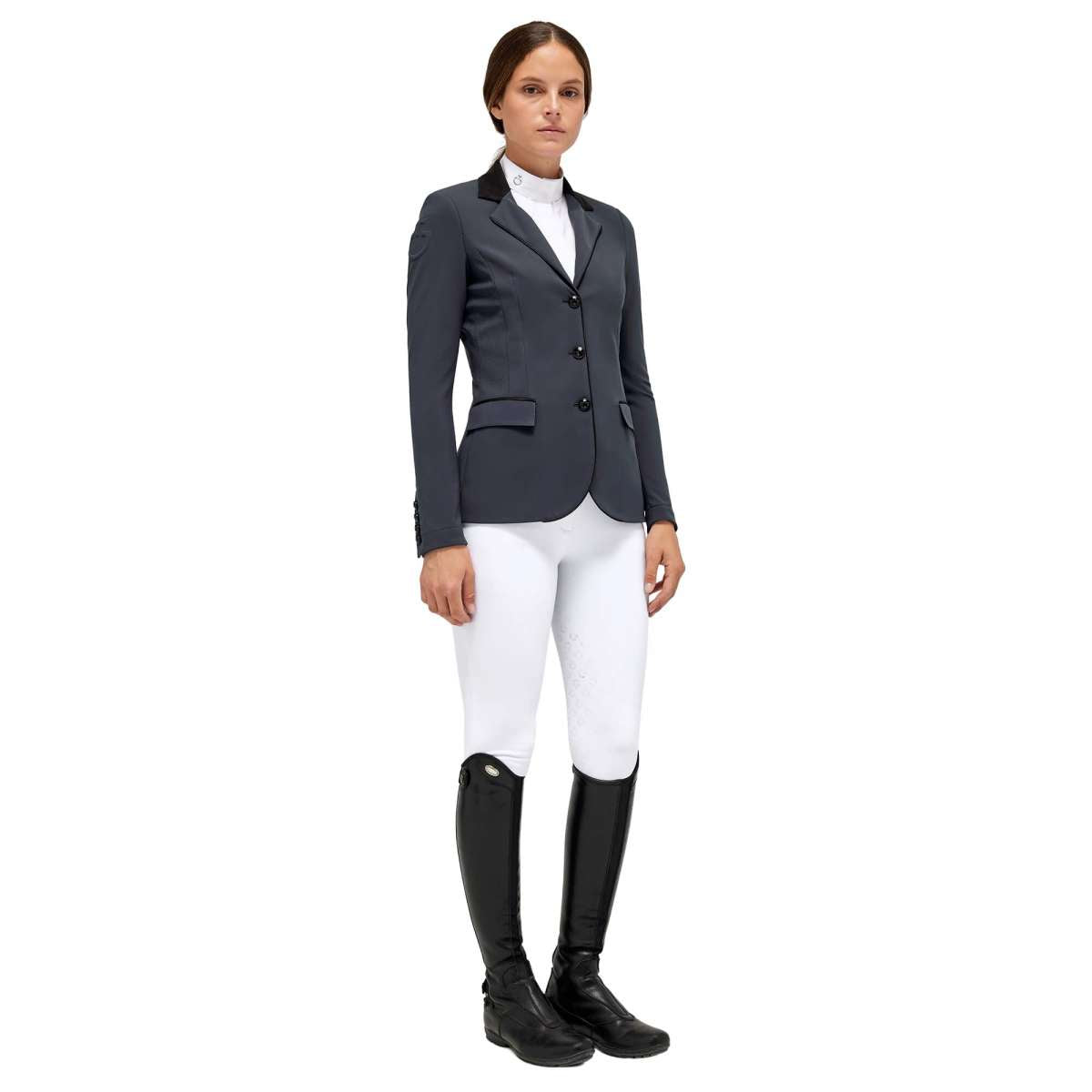 Cavalleria Toscana Grey Perforated GP Jacket