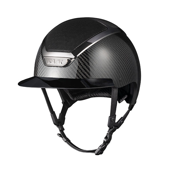 The Kask Star Lady Carbon Shine Riding hat
