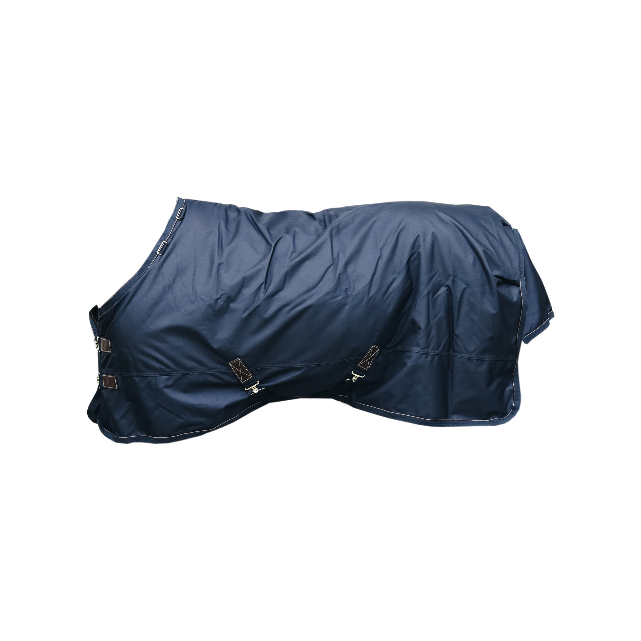 This Turnout Rug All Weather has a 0g filling and is very strong. The outside fabric is made of 1680D high tenacity polyester which makes the rug extremely strong, durable and dirt-repellent.