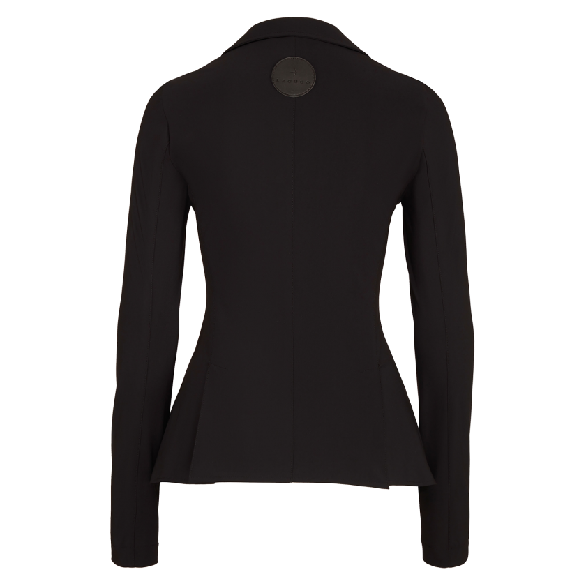 The new Maren show jacket by Laguso. Available in black or navy. details High quality tournament jacket Figure-like cut Close with buttons Breathable High wearing comfort Ultralight material Light protection factor 50 Quick drying Lint free Environmentally friendly Easy to clean