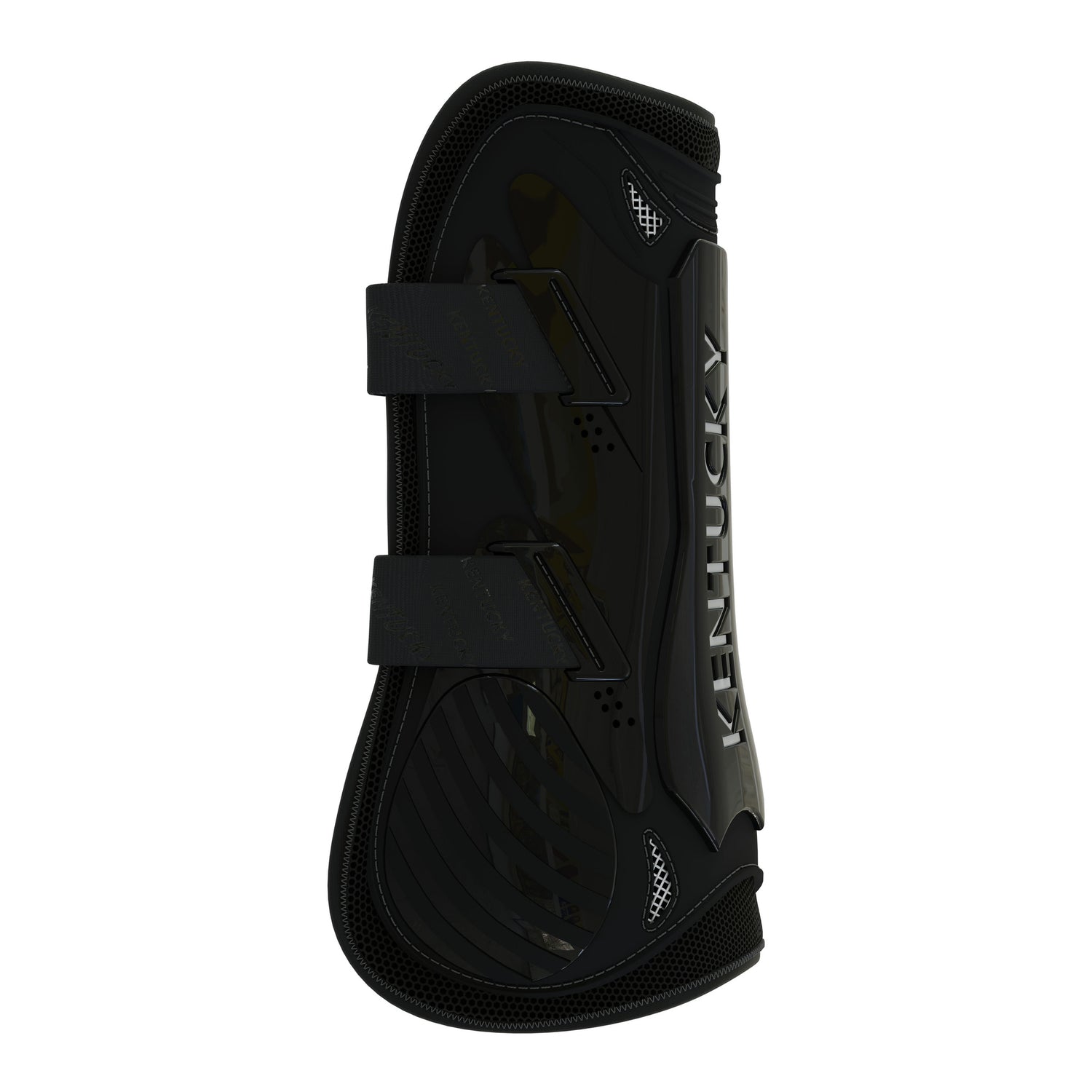Kentucky Vegan Tendon Boots Bamboo Shield with Elastic fastenings are now available following years of research and development. The Kentucky Bamboo Sheild Supersedes the already very popular Kentucky Tendon Boot.   Bamboo has the best tensile strength and also avoids penetration of sharp objects.  Thanks to great results from testing, the bamboo shield is now used to protect the horse’s tendon area.