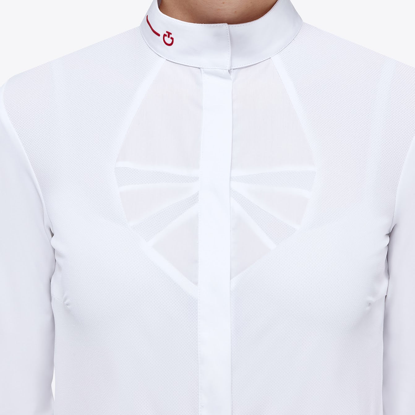 Cavalleria Toscana Revo Jersey Mesh Pinwheel L/S Competition Shirt
