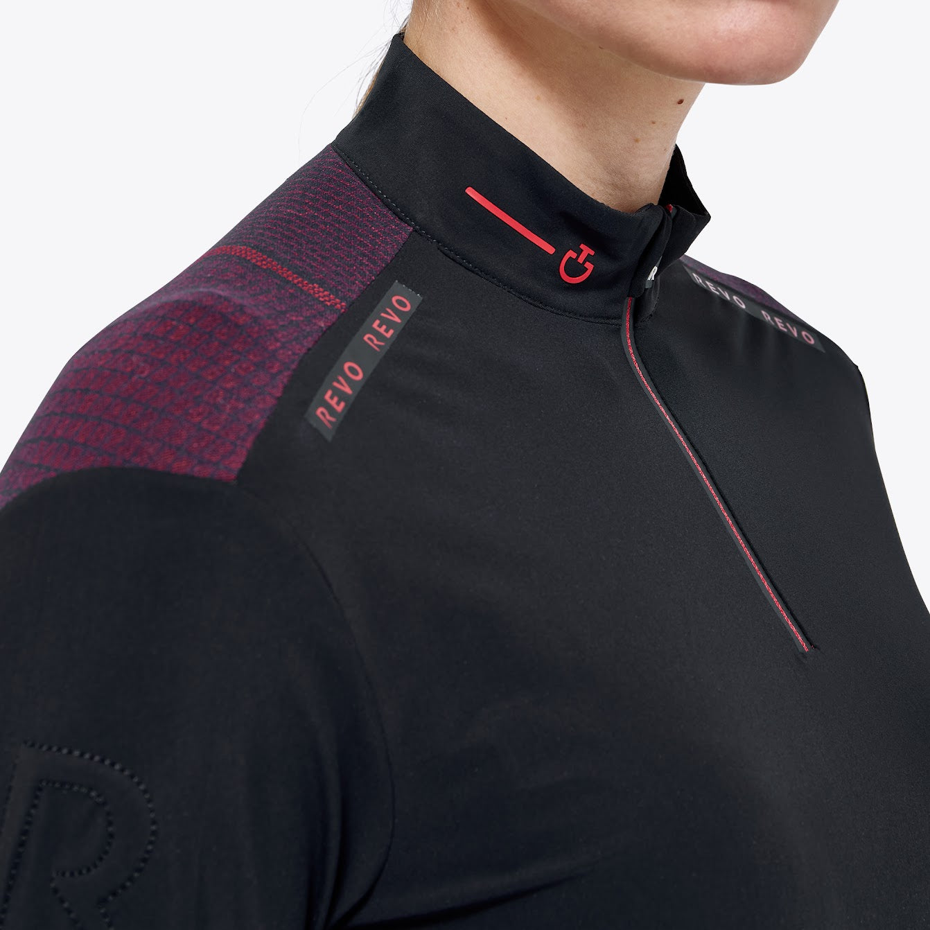 Cavalleria Toscana Revo Red Label Tech Knit Training Top