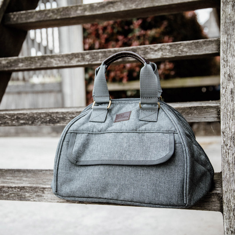 The Kentucky Horsewear luxury riding helmet bag is the perfect way to store your riding hat. the hat bag is lined with Kentucky’s gorgeous soft faux fur lining, the helmet bag will protect your riding helmet from scratches and scuffs. the hat lag is part of the Kentucky horse wear range which includes a boot bag and bridle bag, the hat bag is a perfect addition to add to your collection.