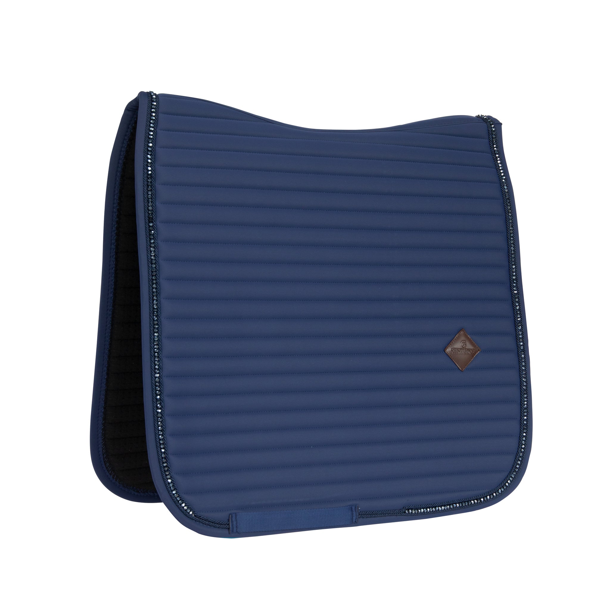 The Kentucky pearls dressage pads exude luxury. The self coloured pearls add a sophisticated sparkle. matching fly vale available.