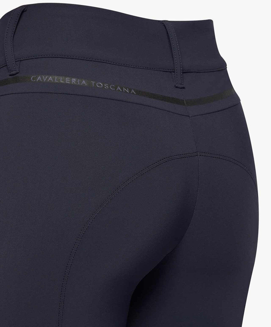Cavalleria Toscana Navy Sillicone Print Breeches