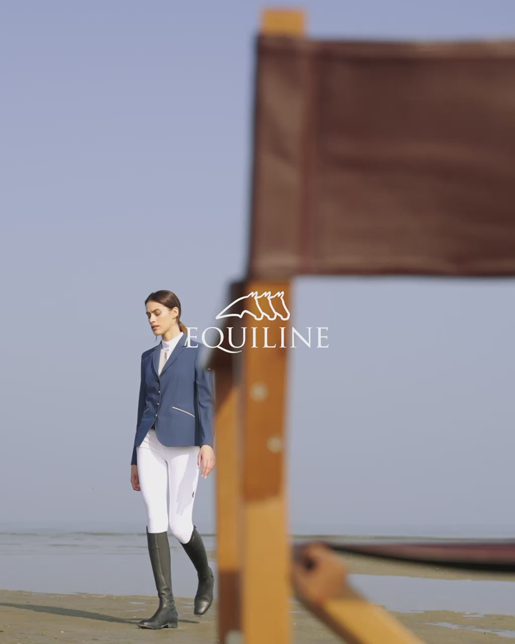Equiline Ebade Burro Butter Std Show Shirt