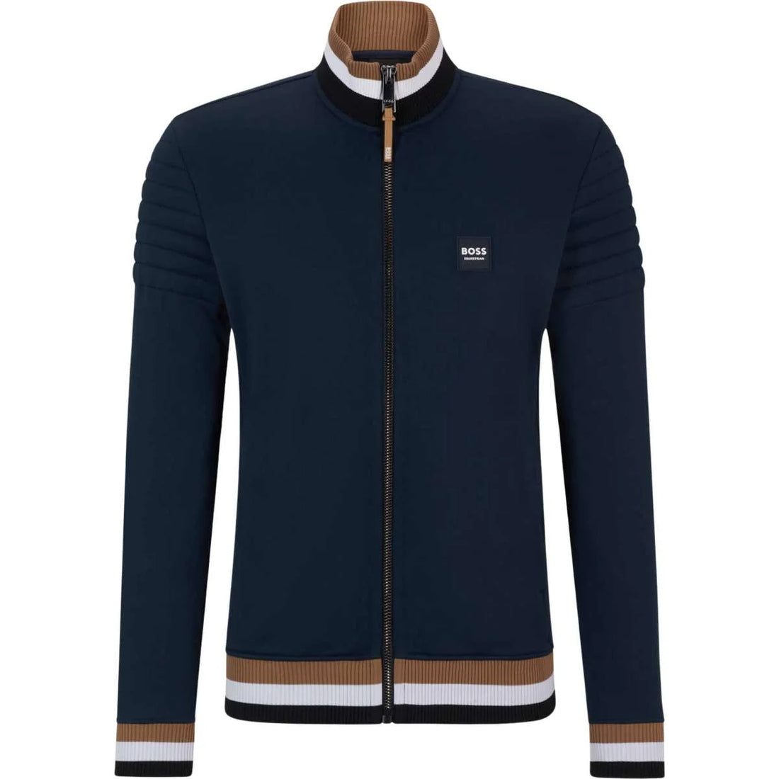 Boss Equestrian Mens - Jax Bomber Signature Stripe Jacket