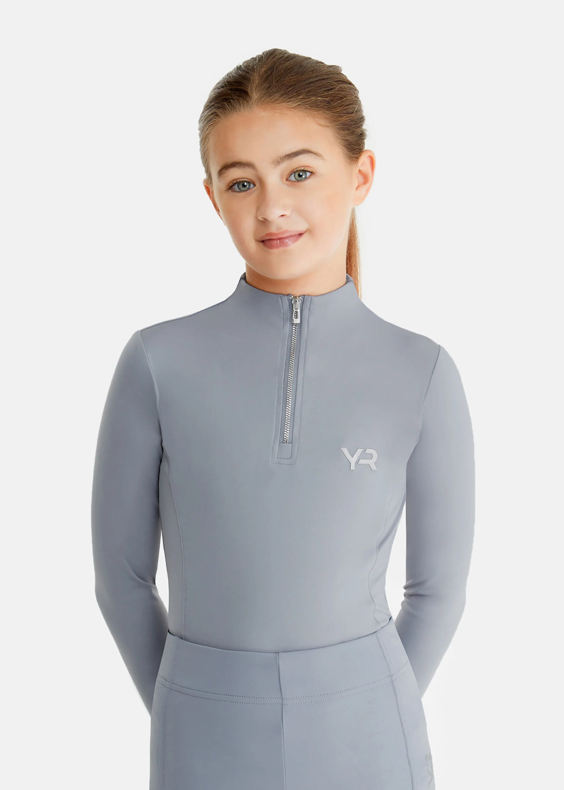 Aztec Diamond Young Rider Ashblue Base Layer @IGEQUINE