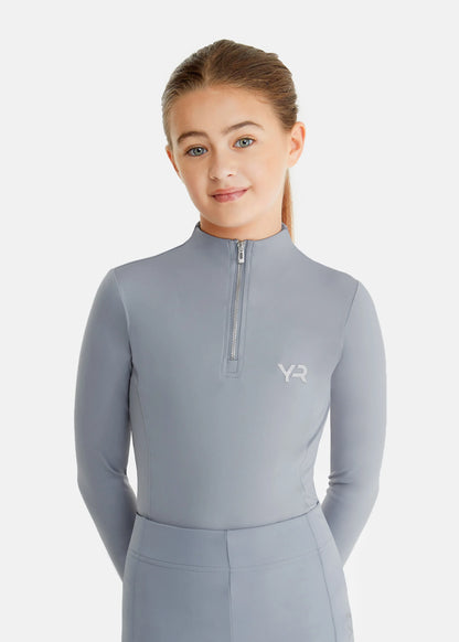 Aztec Diamond Young Rider Ashblue Base Layer @IGEQUINE