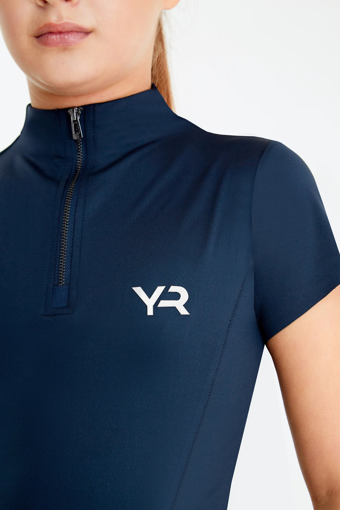 Aztec Diamond Navy Short Sleeve Base Layer