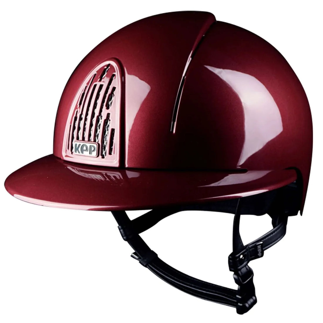 KEP Smart Metal Bordeaux Polo Visor
