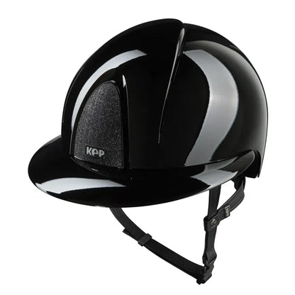 Kep Smart Nova Metal Polish Black Star Riding Helmet 