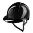 Kep Smart Nova Metal Polish Black Star Riding Helmet 