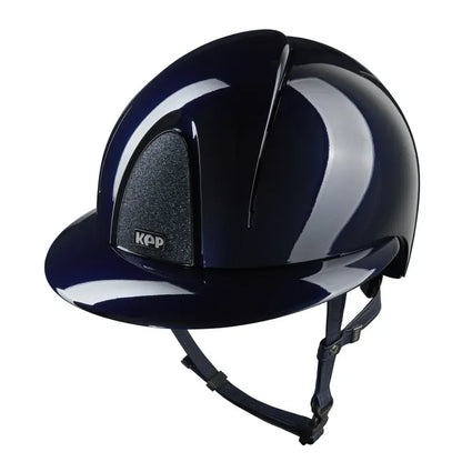 Kep Smart Nova Metal Polish Blue Star Riding Helmet 