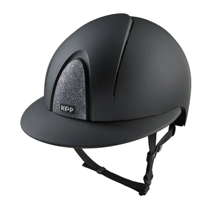 Kep Smart Nova Textile Black Star Silver Riding Helmet