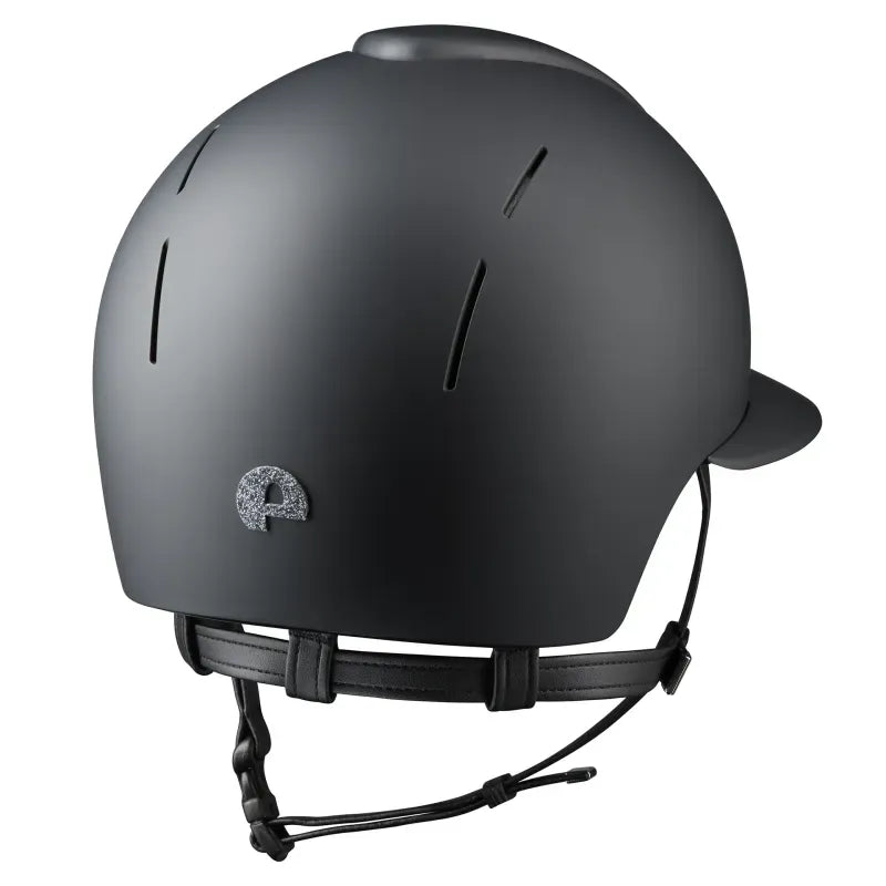 Kep Smart Nova Textile Black Star Silver Riding Helmet