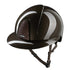 Kep Smart Nova Metal Polish Brown Star Riding Helmet 