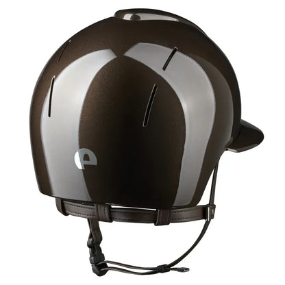 Kep Nova Smart Polish Brown Riding Helmet 