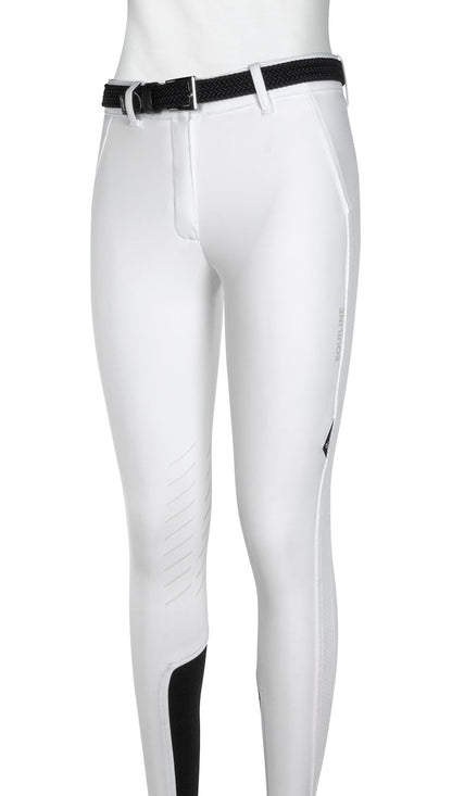 Equiline Ciannek White mesh insert Knee Grip Breeches