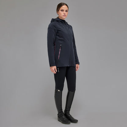 Cavalleria Toscana Navy Women’s  Revo 3 Way Waterproof Jacket