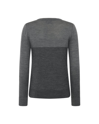 Trolle Extra Fine Merino Starlogo Sweater - Grey