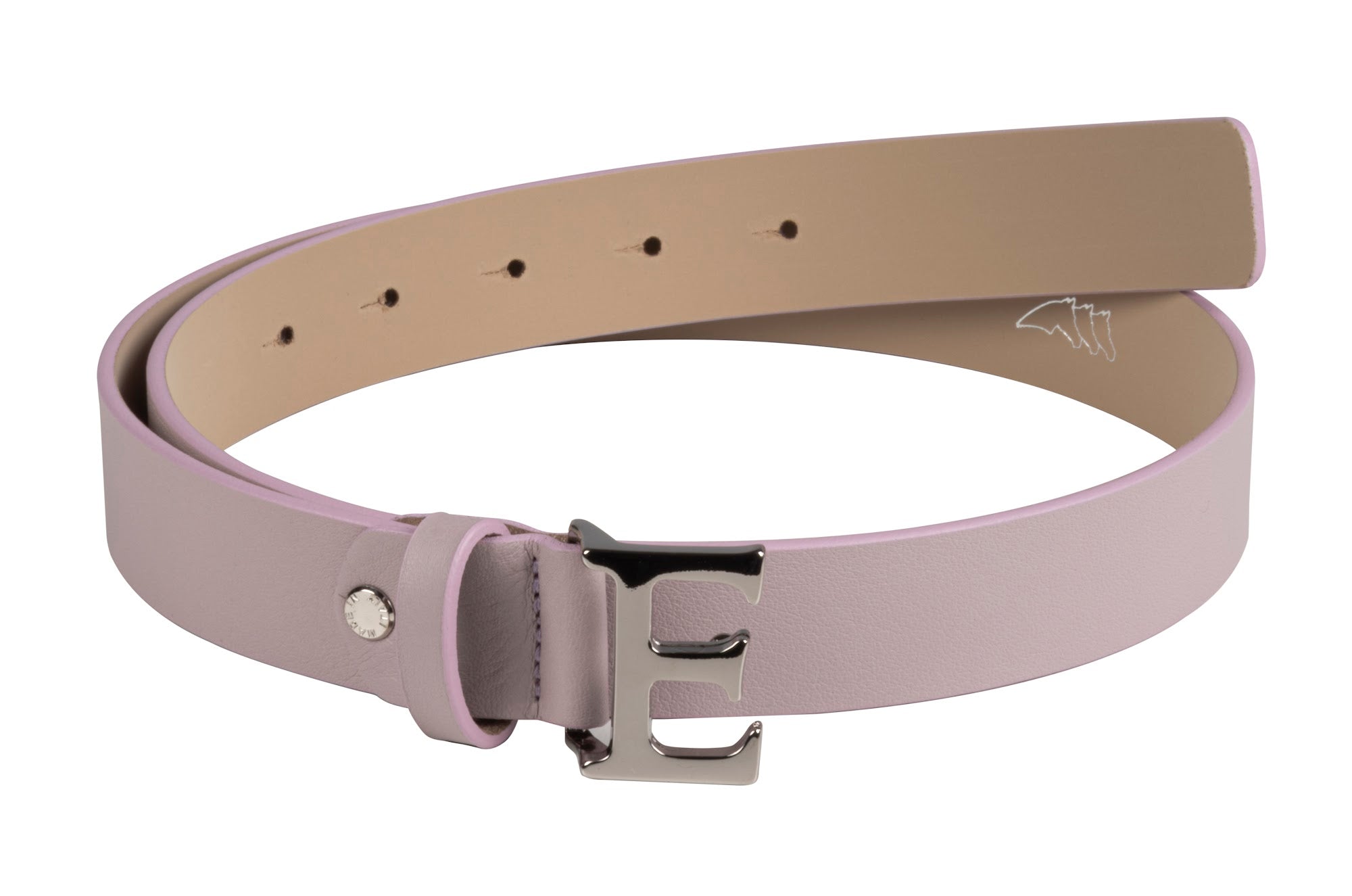 Equiline Grugeg Pink Leather Belt