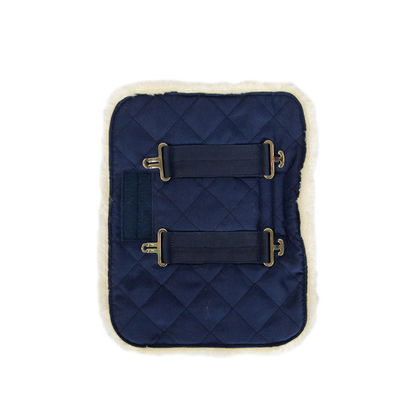 Kentucky chest expander quilted with vegan sheepskin 2 buckles