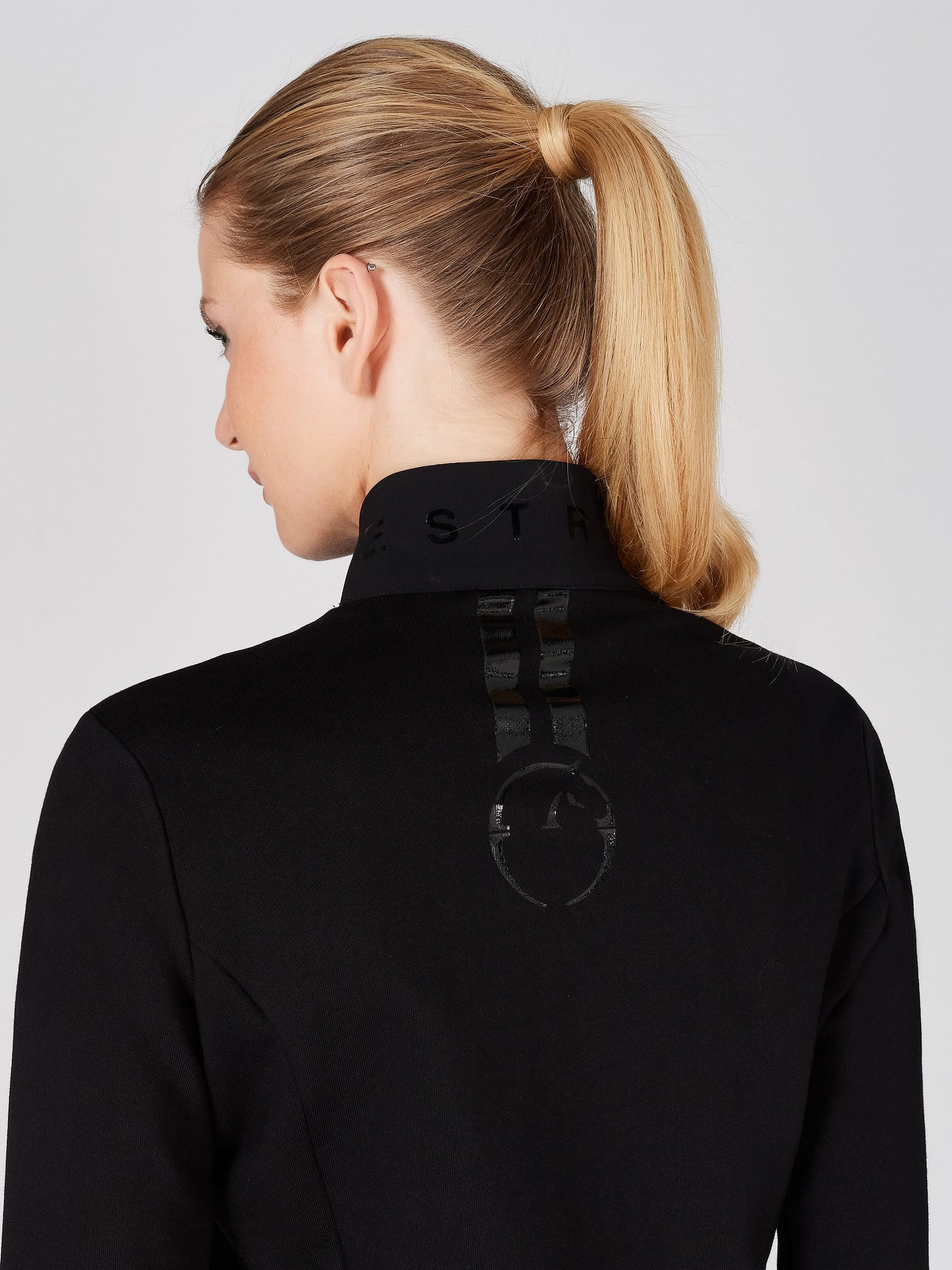 Vestrum womens Eraclea Black Zip Through Sweatshirt Jacket