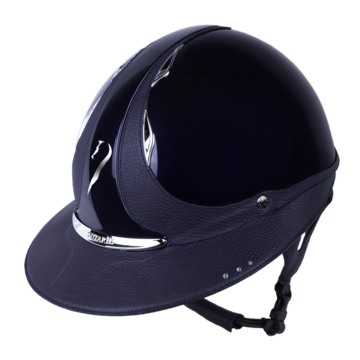 Antares Eclipse Shagreen Premium glossy Strass Riding Hat