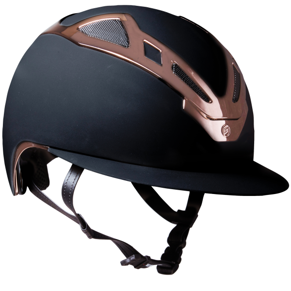 Suomy Lady Apex Rose Gold Chrome Riding Hat
