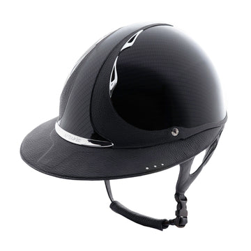 Antares Eclipse Shagreen Premium glossy Strass Riding Hat